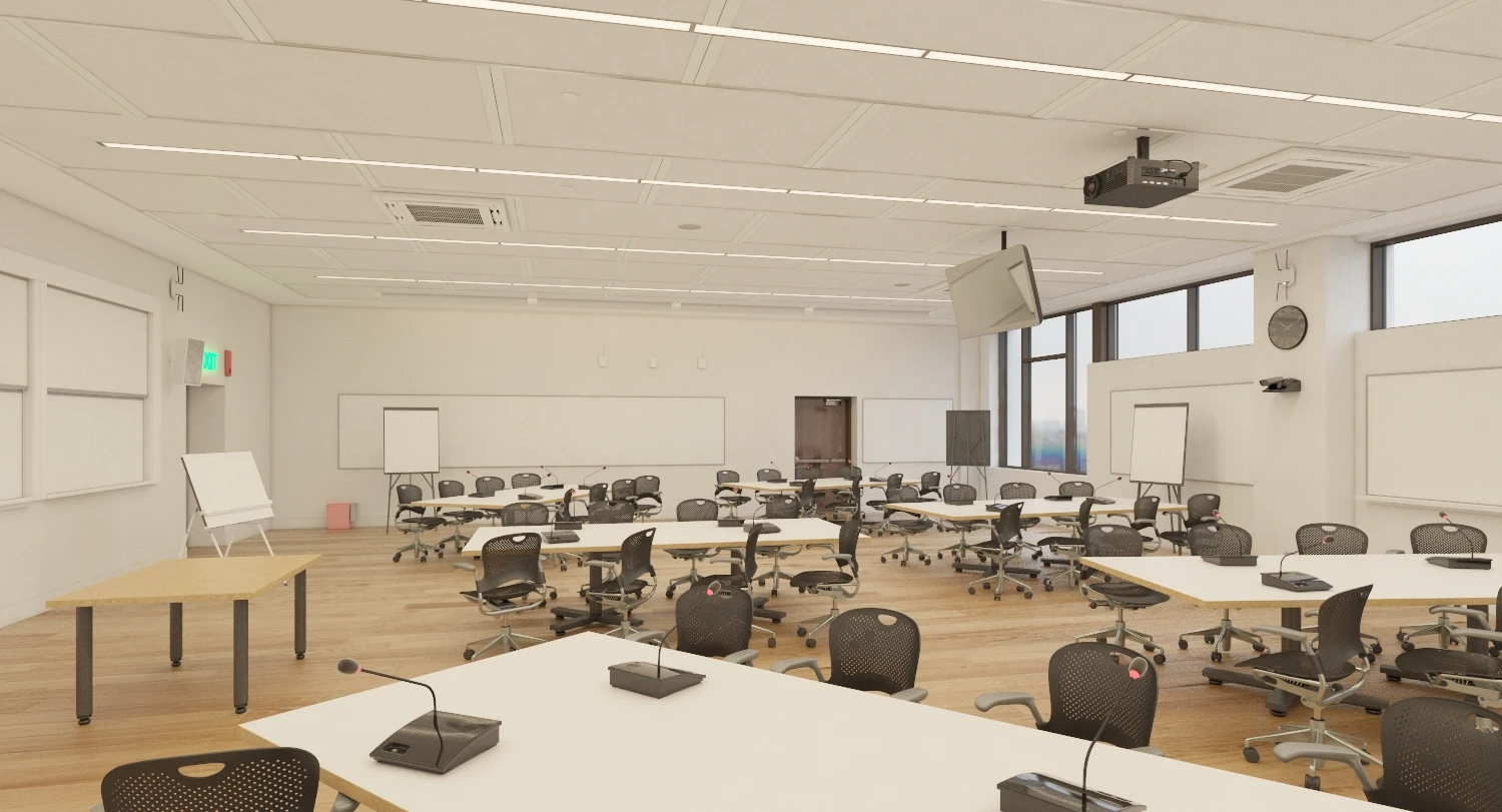 Masterclass Post Graduate Classroom 3D Model_01