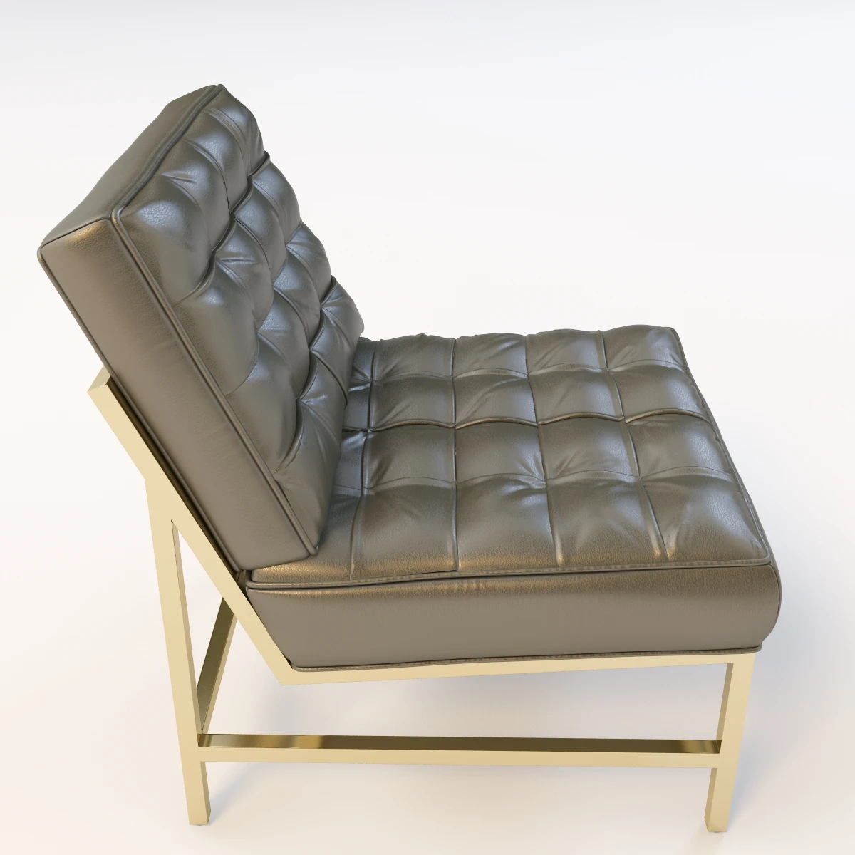 Mid Century Major Chair 3D Model_03