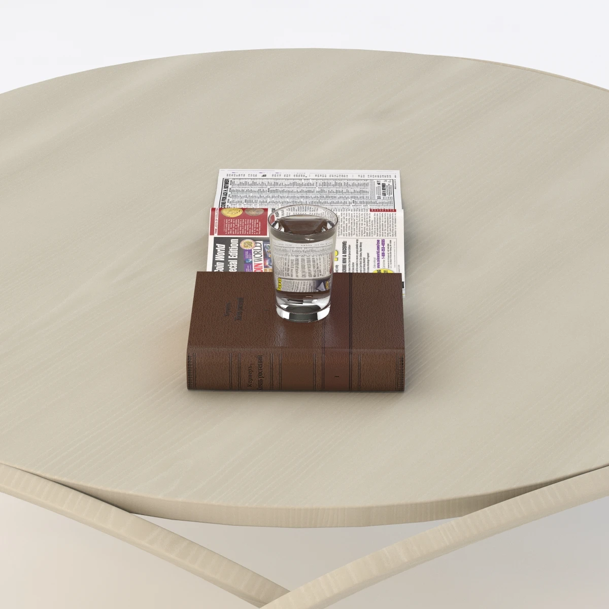 Ming Coffee Table 3D Model_03