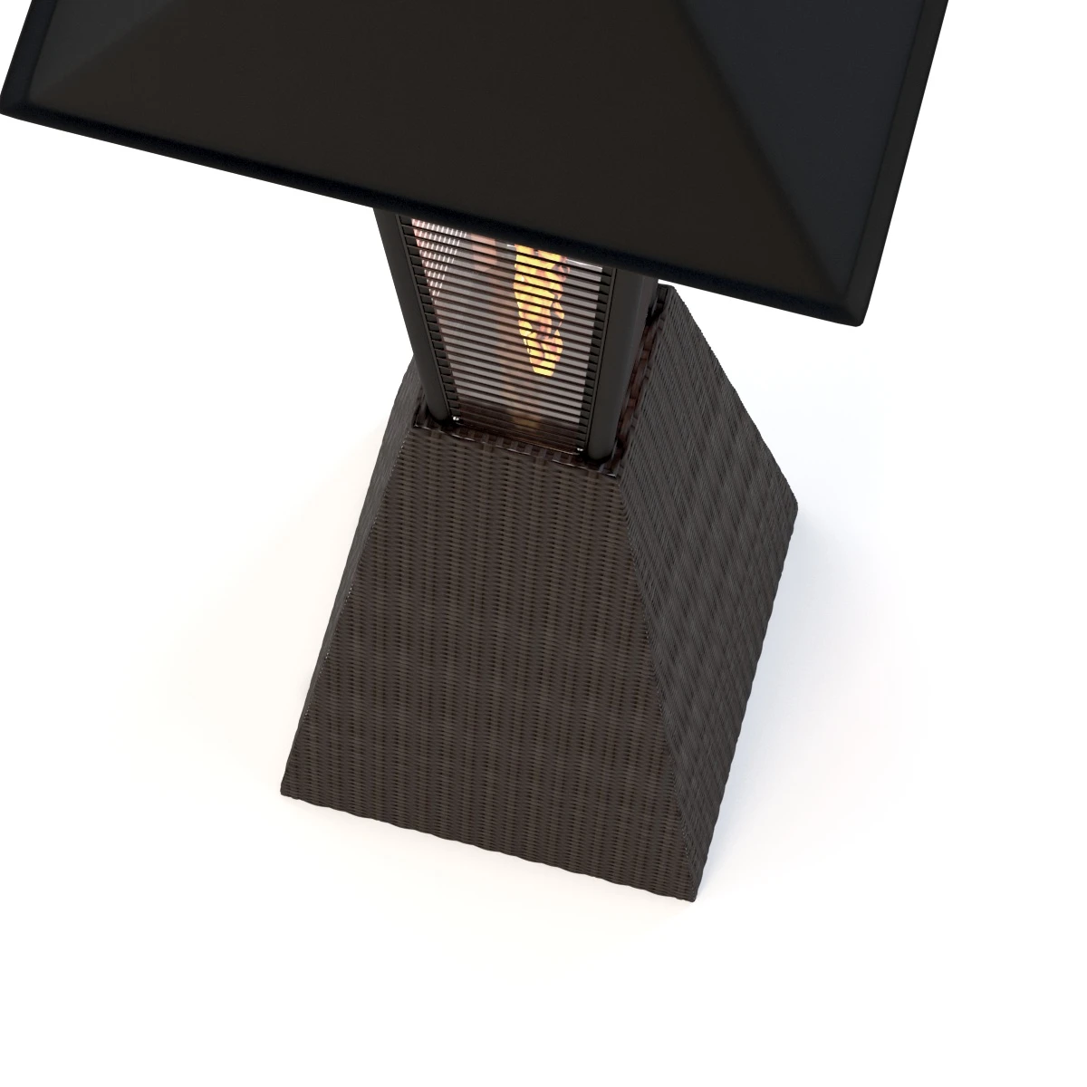 Mocha Pyramid Flame Outdoor Heater 3D Model_06