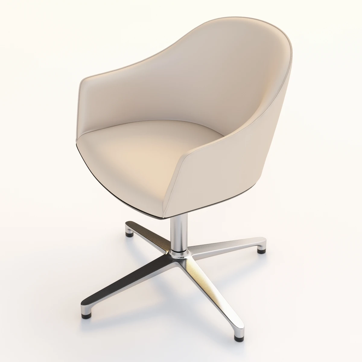 Vitra Softshell Chair 3D Model_06