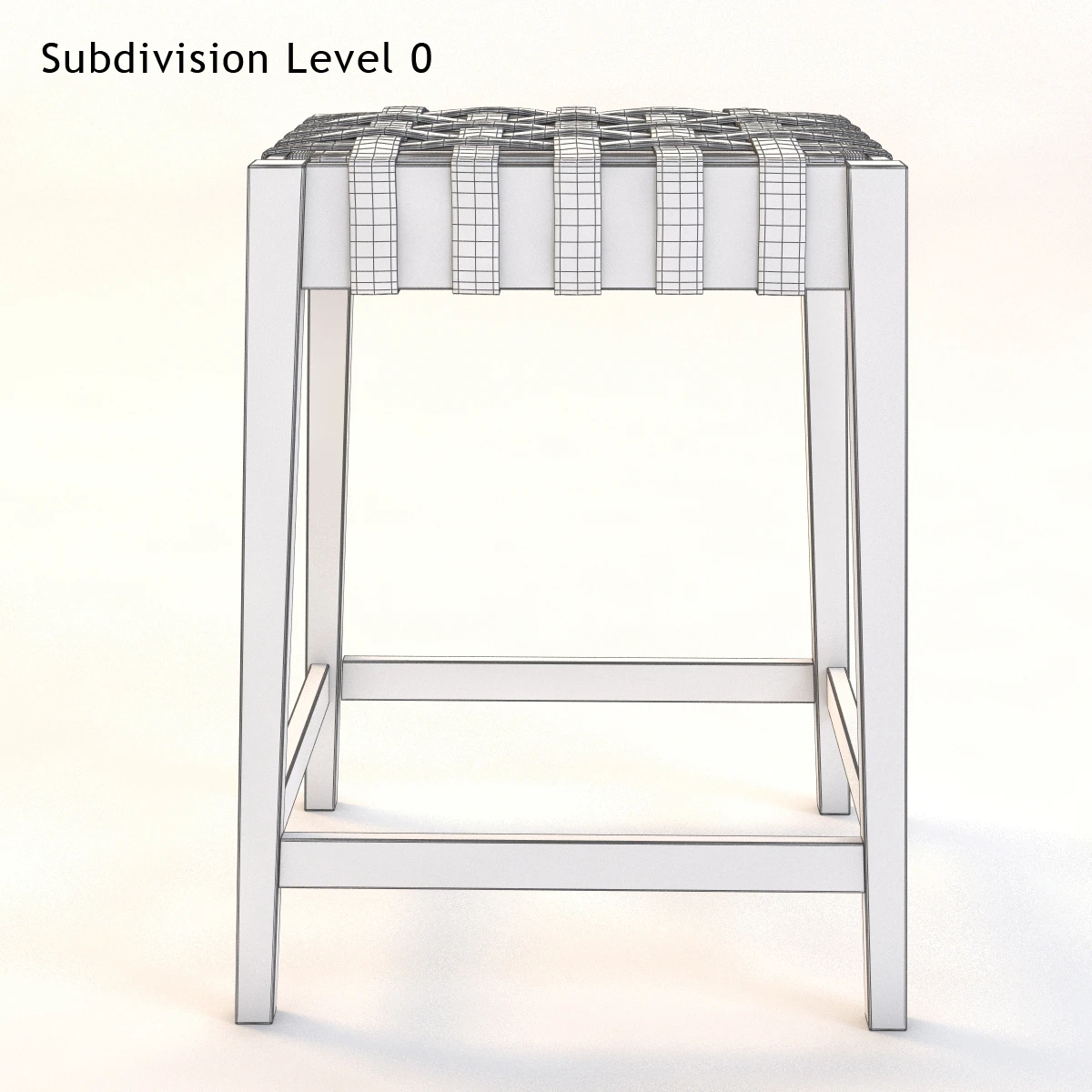 Modern Side Table 3D Model_08