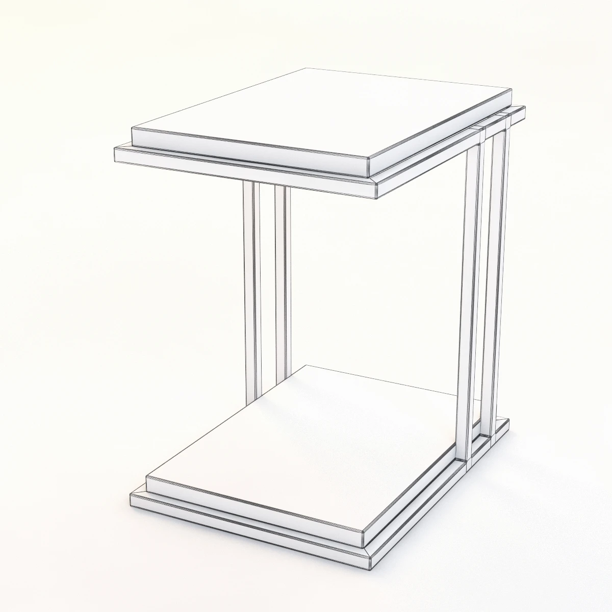 Phipps End Table 3D Model_06