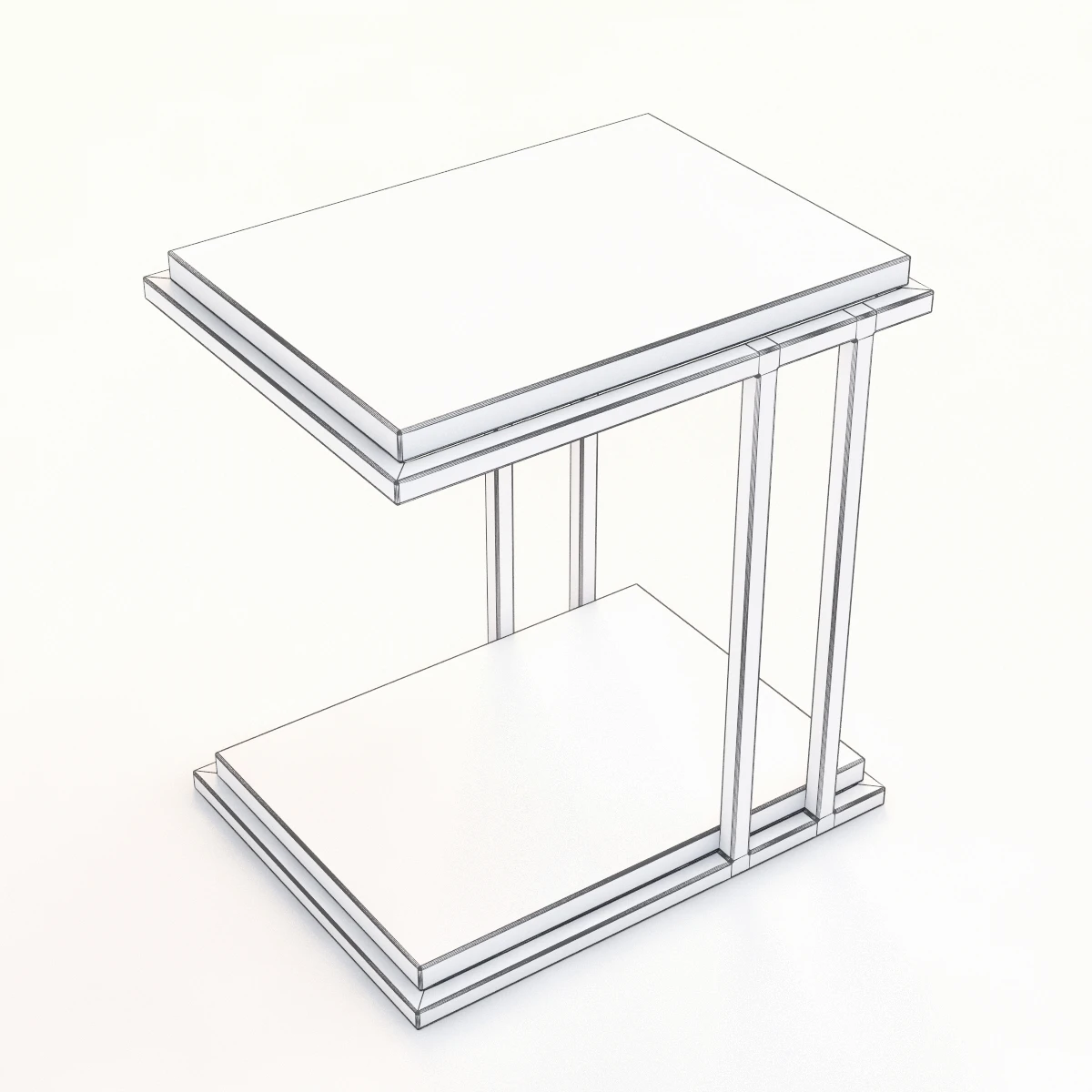 Phipps End Table 3D Model_07