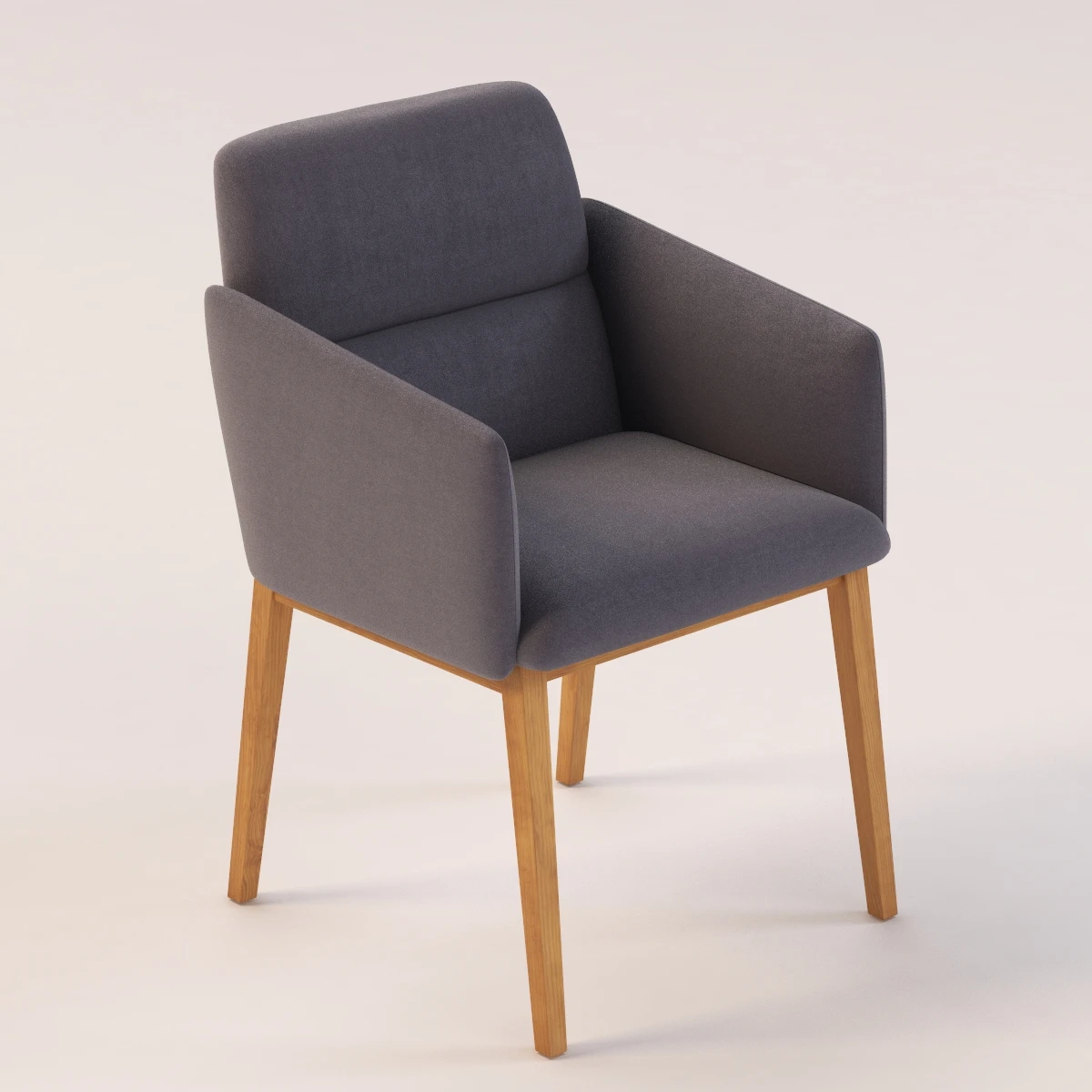 Crassevig Aura Casters Chair 3D Model_01