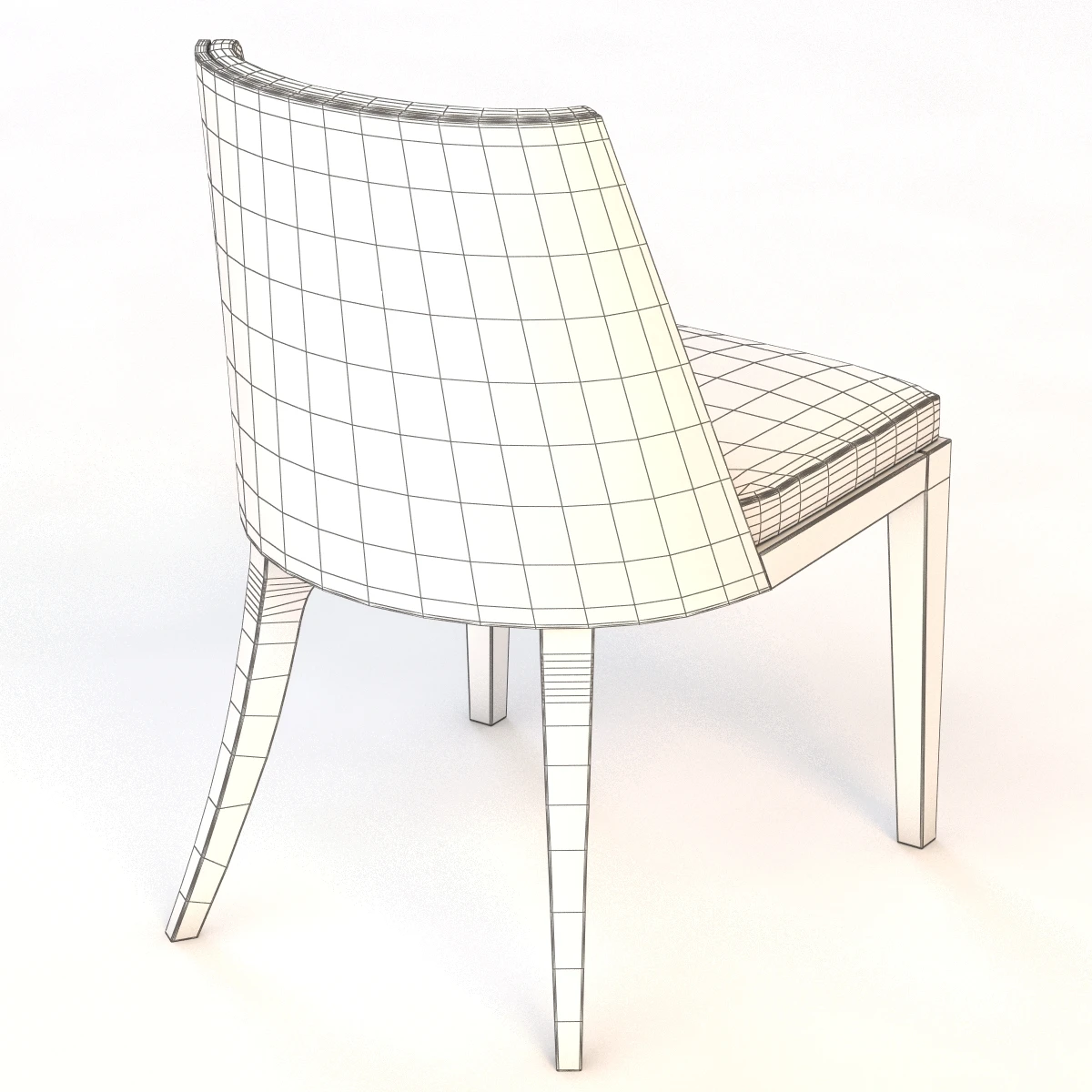 Crescent Chair 3D Model_05