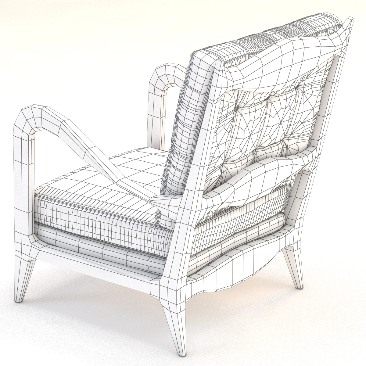 N-8953 Armchair 3D Model_012