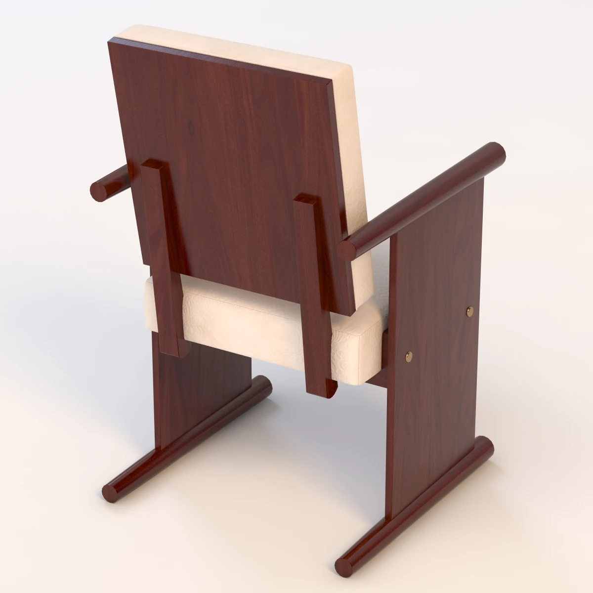N-9022 Armchair By Andre Sorna 3D Model_04