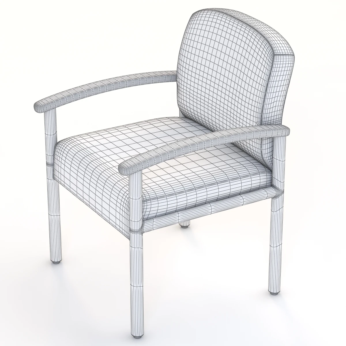 Nemschoff Anderson Multiple Armchair Seating 3D Model_015