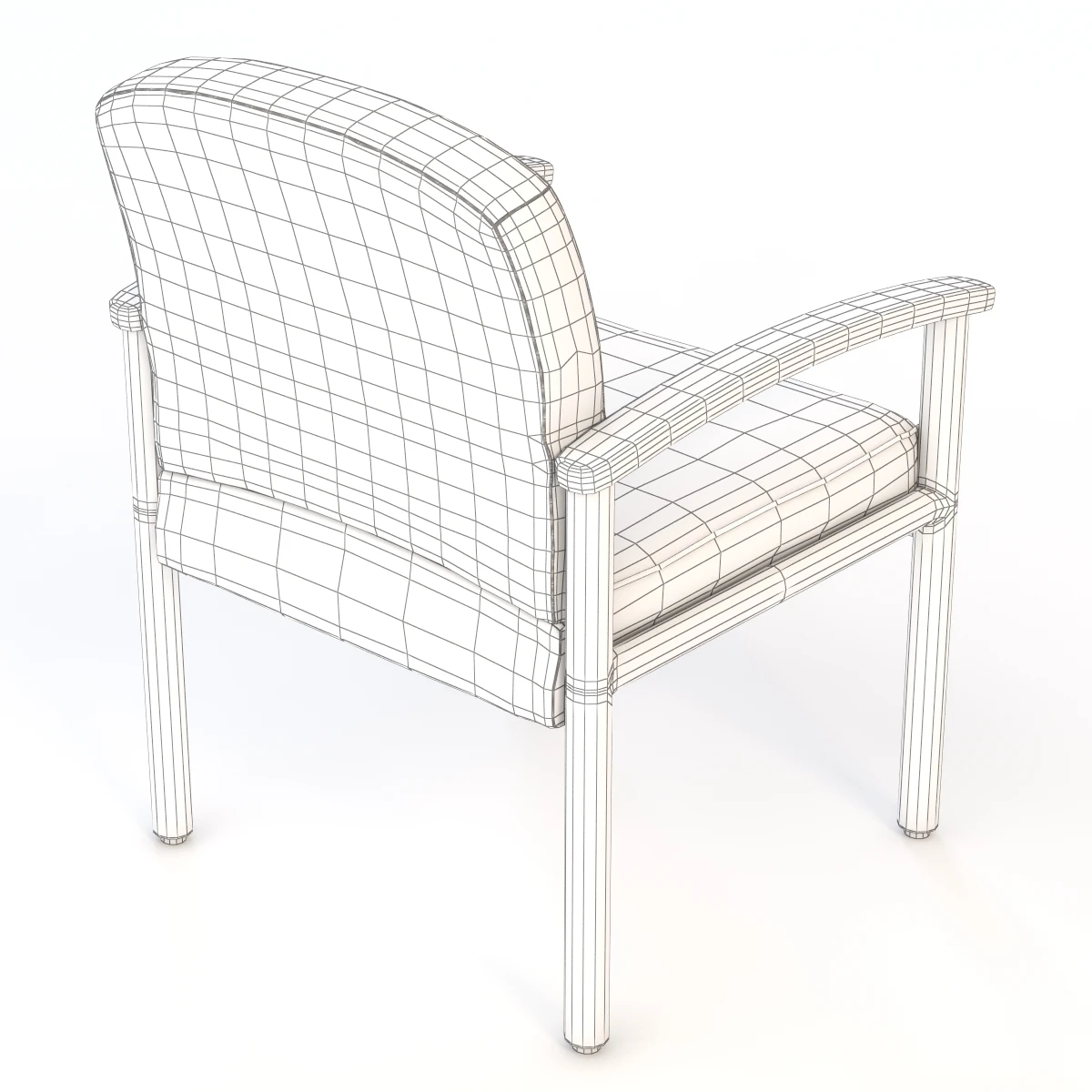 Nemschoff Anderson Multiple Armchair Seating 3D Model_012