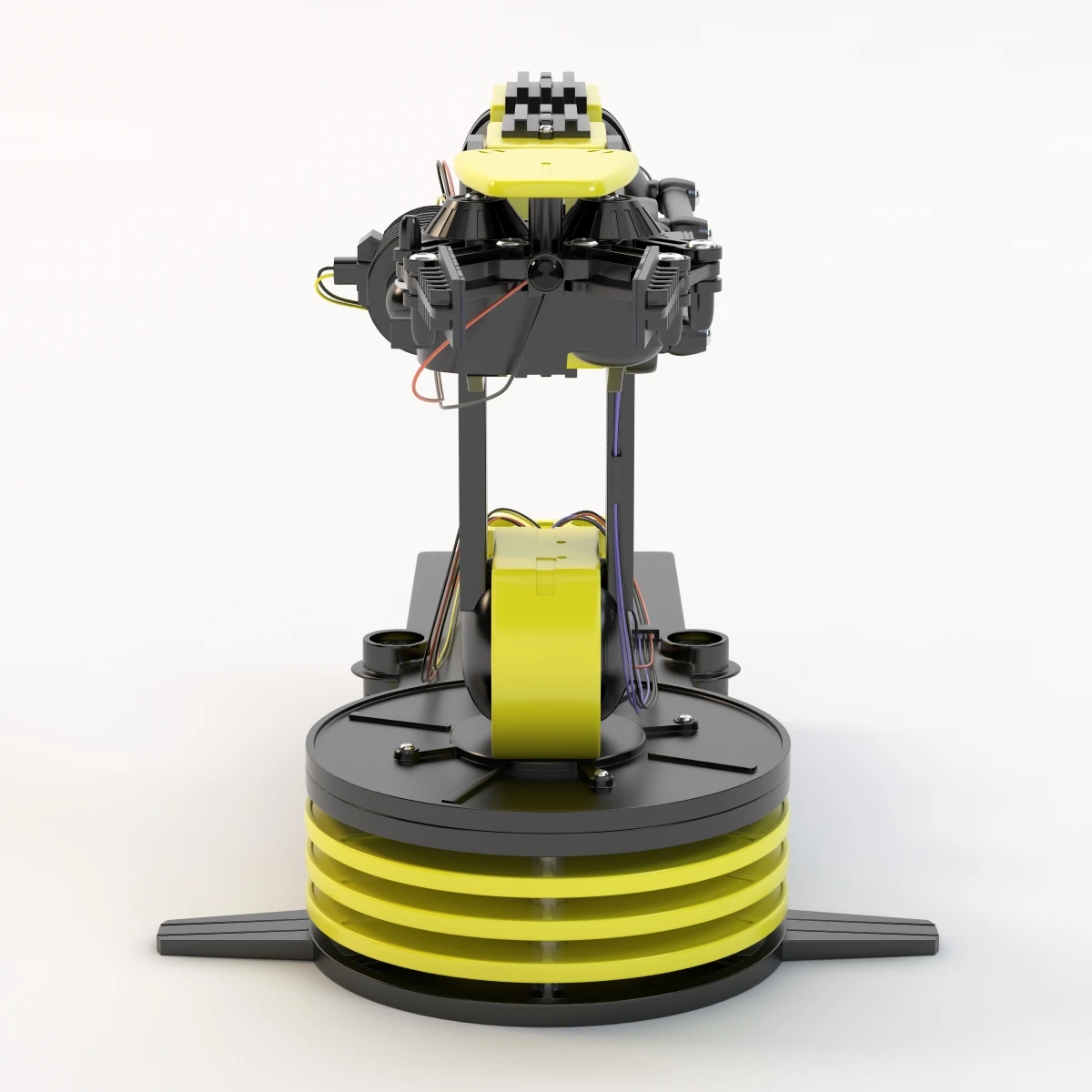 Usb Controlled Robotic Arm 3D Model_04