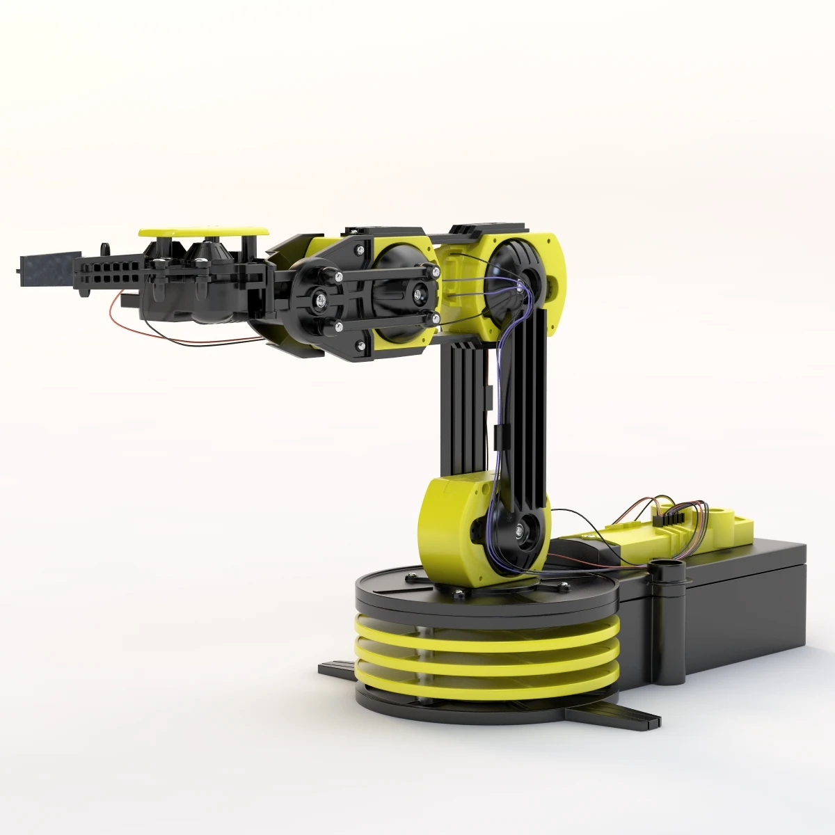 Usb Controlled Robotic Arm 3D Model_01