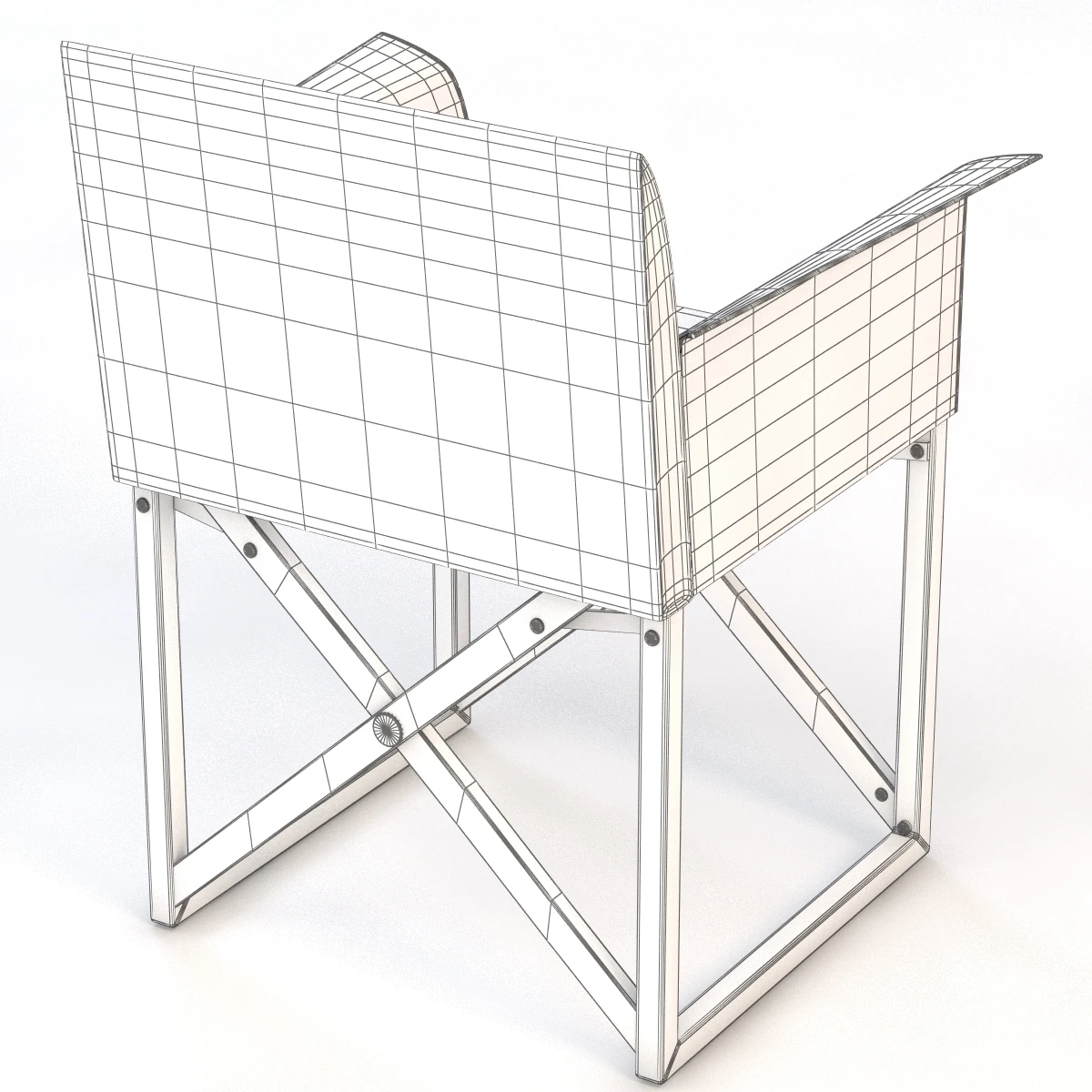 Truffaut Directors Chair 3D Model_010