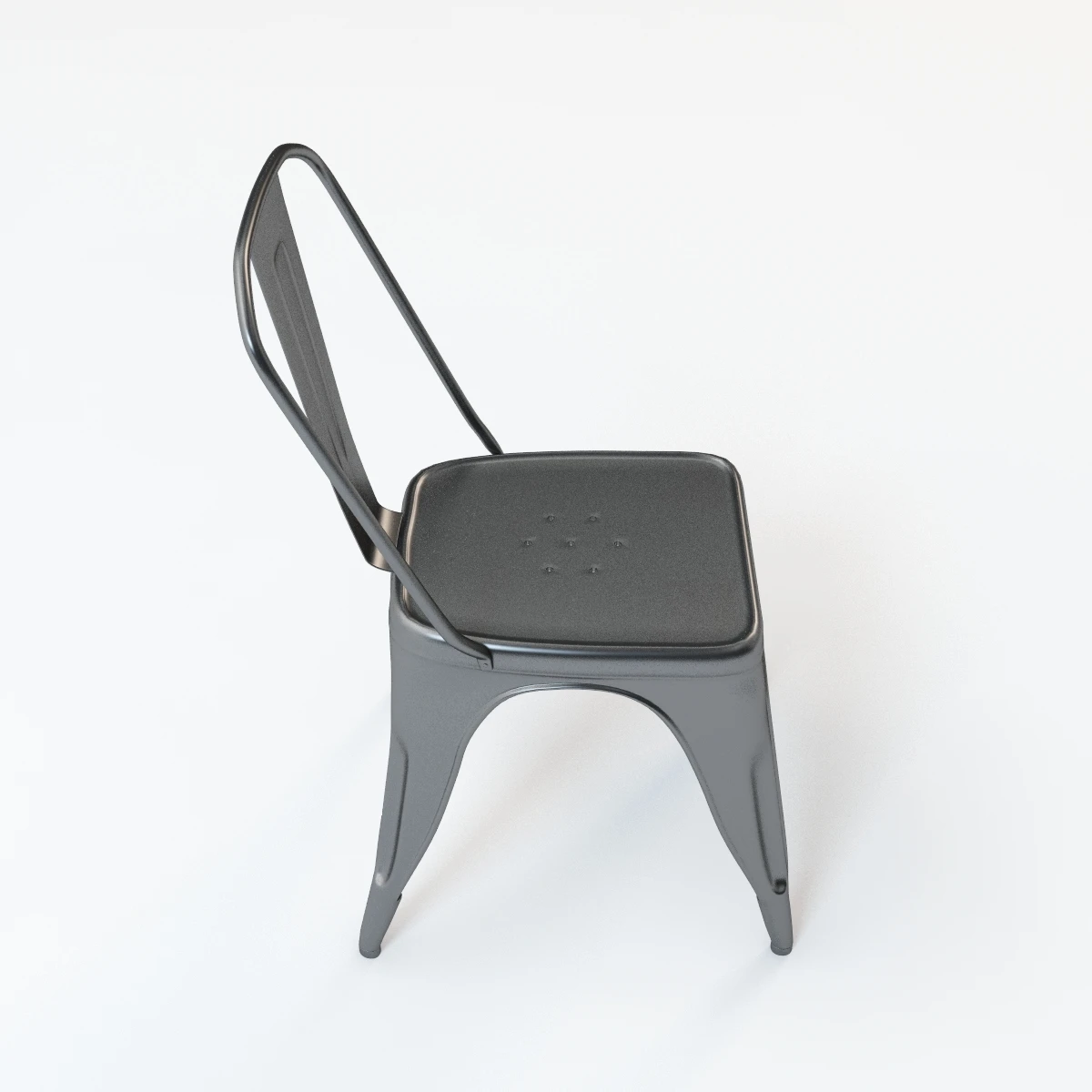 Tolix Ass Chairs 3D Model_04