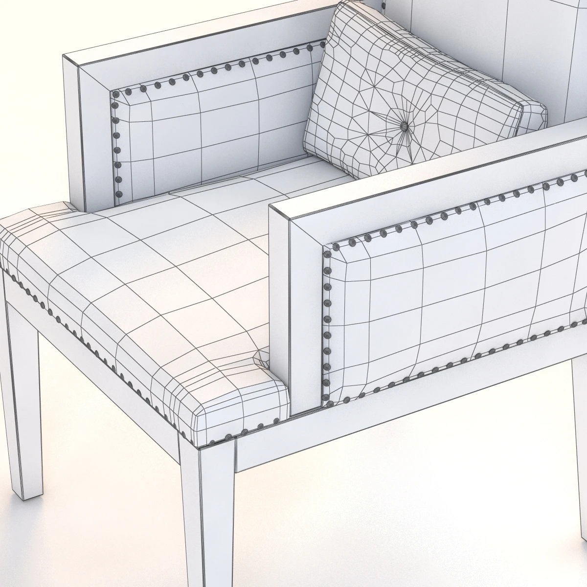 P2644-A Arm Chair 3D Model_014