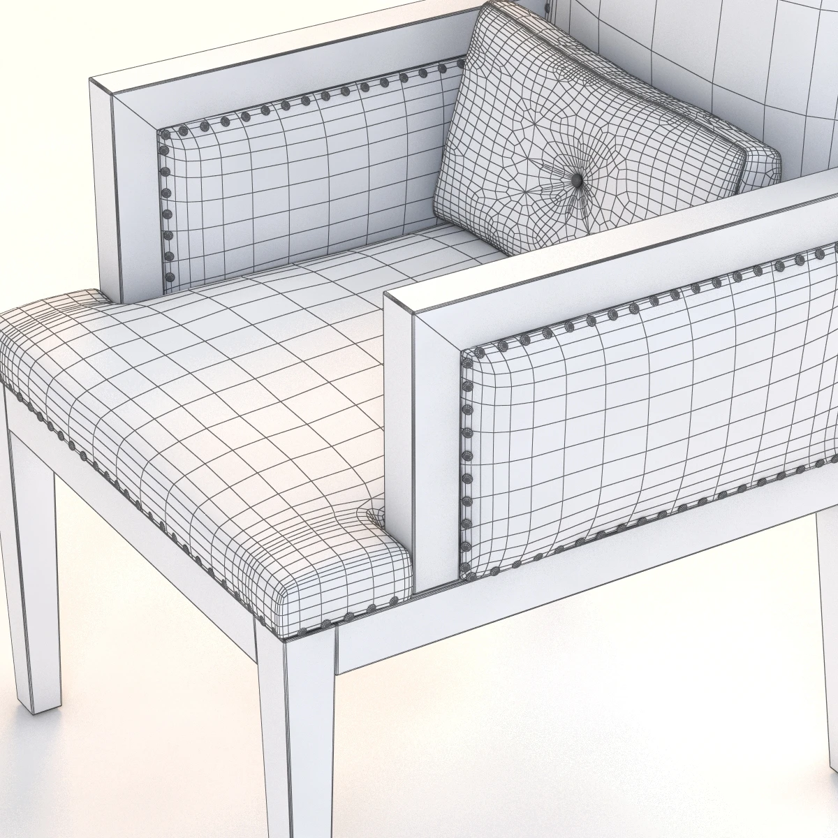 P2644-A Arm Chair 3D Model_013