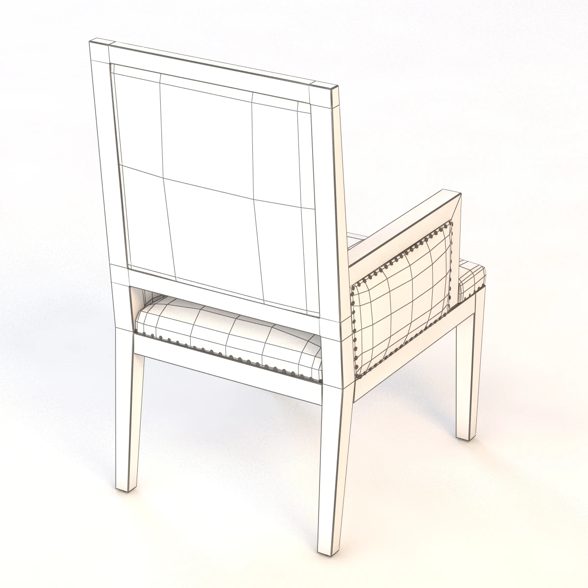 P2644-A Arm Chair 3D Model_012