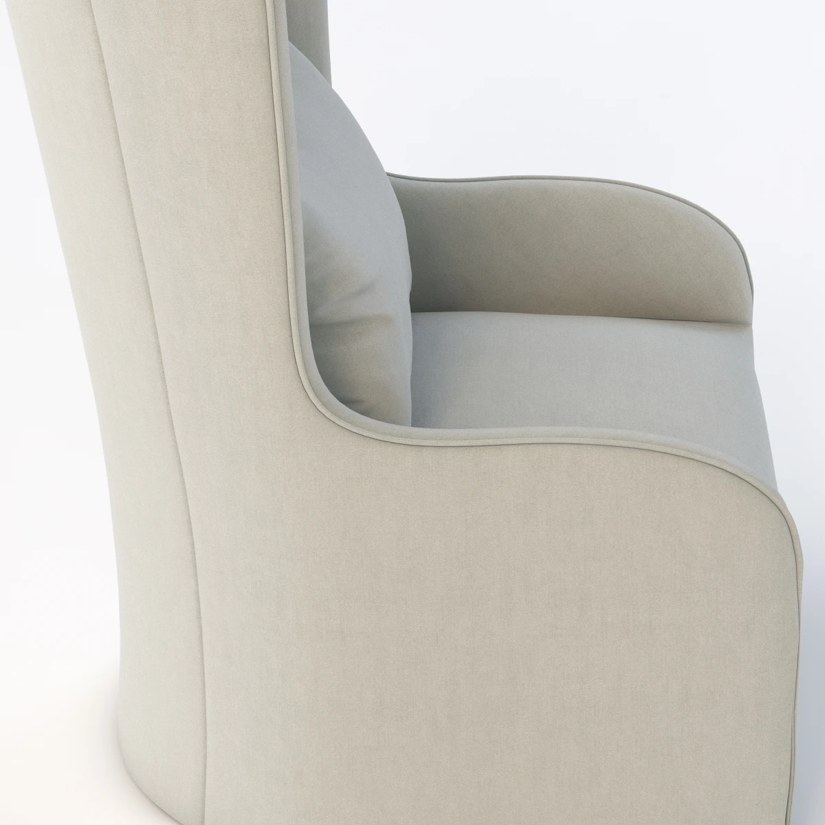 Paloma Lounge Chair 3D Model_03