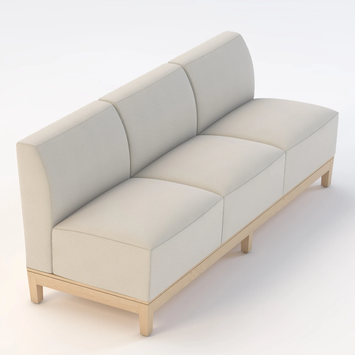 Nemschoff Brava Platform Multiple Seating Sofa 860-31 3D Model_01