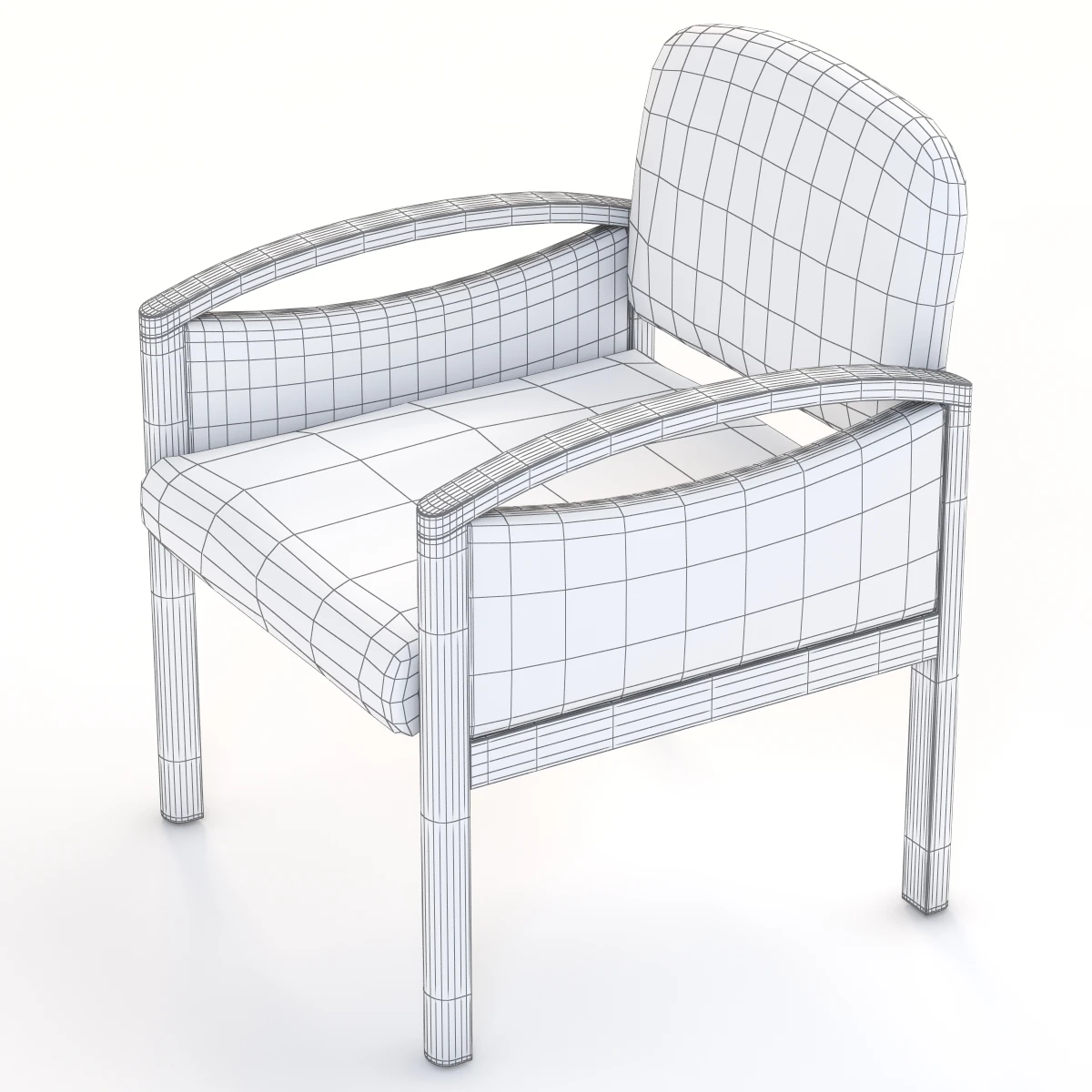 Nemschoff Horizon Multiple Armchair Seating 3D Model_013