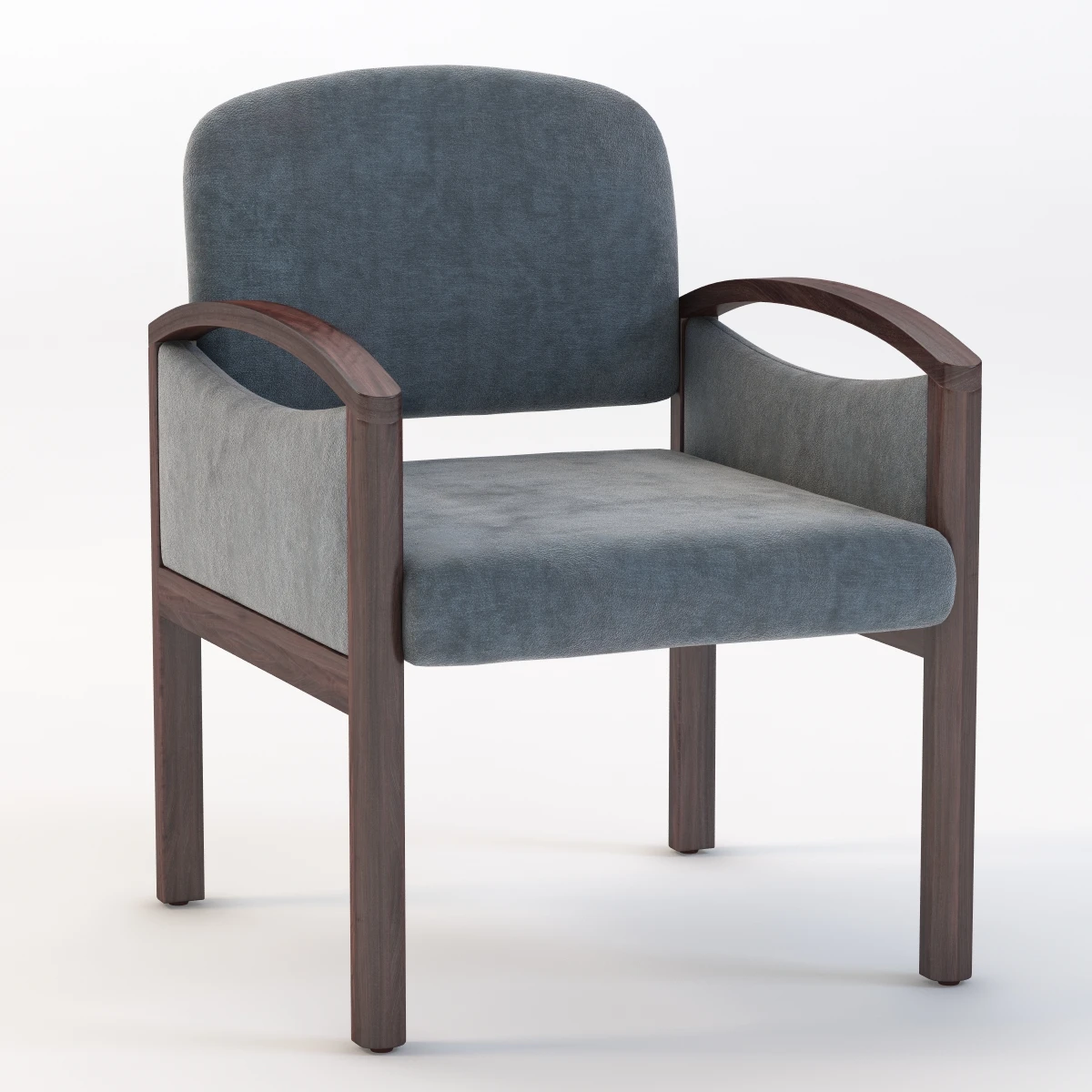 Nemschoff Horizon Multiple Armchair Seating 3D Model_01
