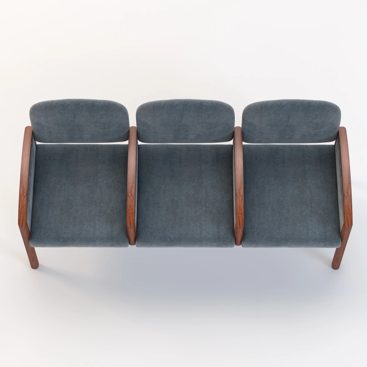 Nemschoff Horizon Multiple Public Seating 722-3 3D Model_06