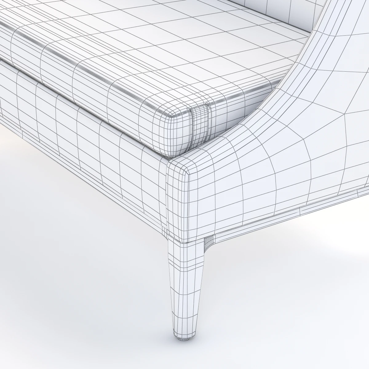 Nemschoff Iris Lounge Chair 970-2 3D Model_09