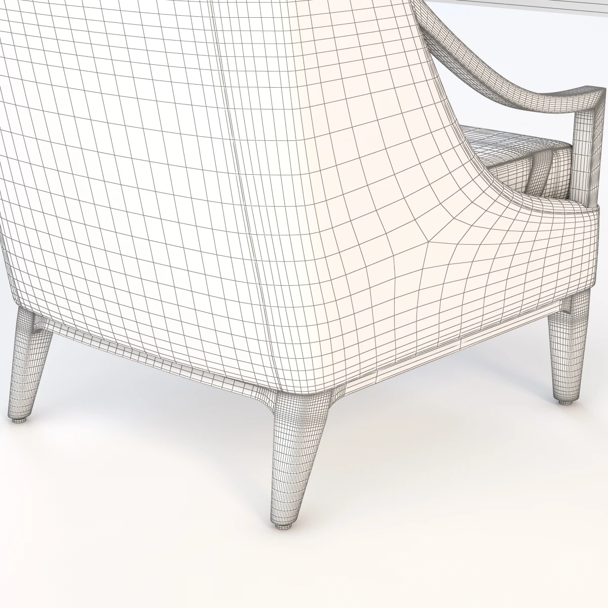 Nemschoff Iris Lounge Chair 971-1 3D Model_010