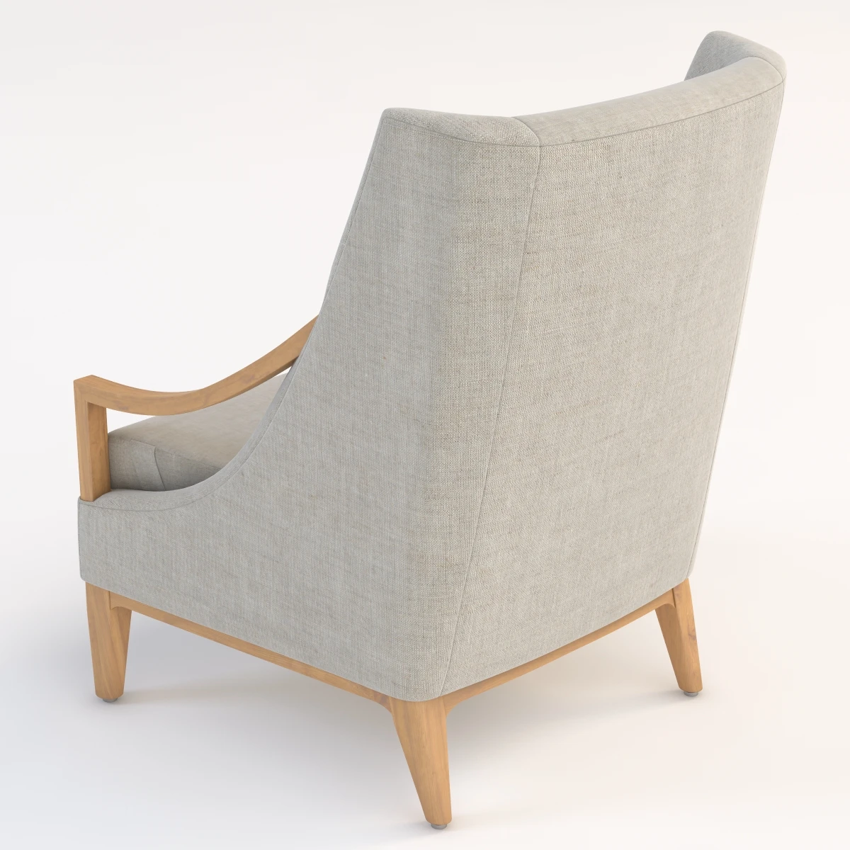 Nemschoff Iris Lounge Chair 971-1 3D Model_03