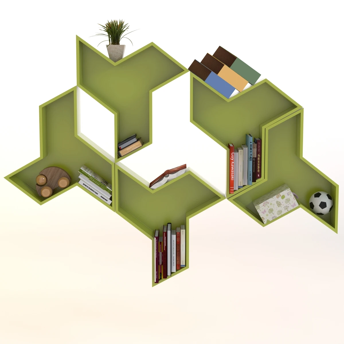 Ninja Shelf 3D Model_06