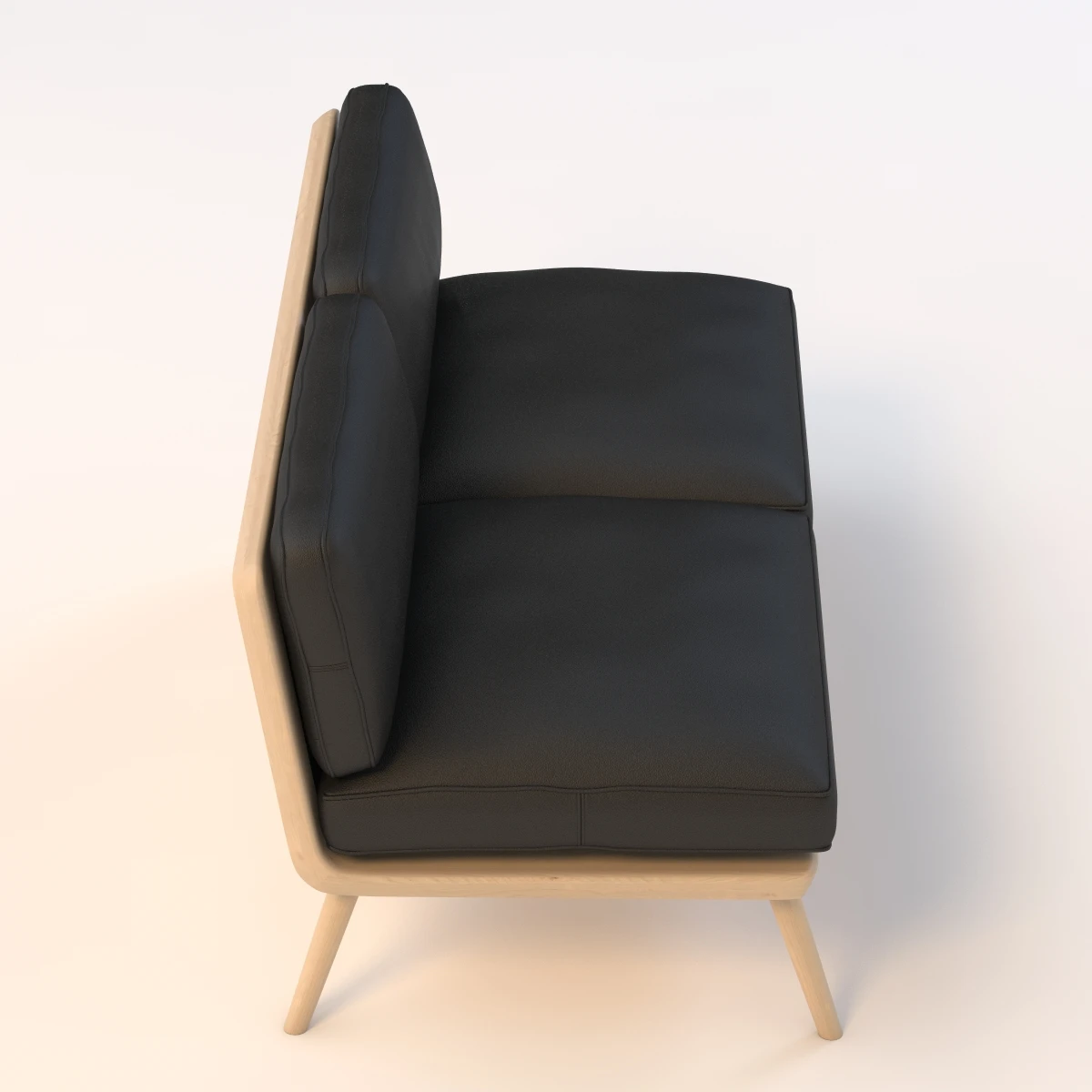 Spine Lounge Chair 3D Model_03