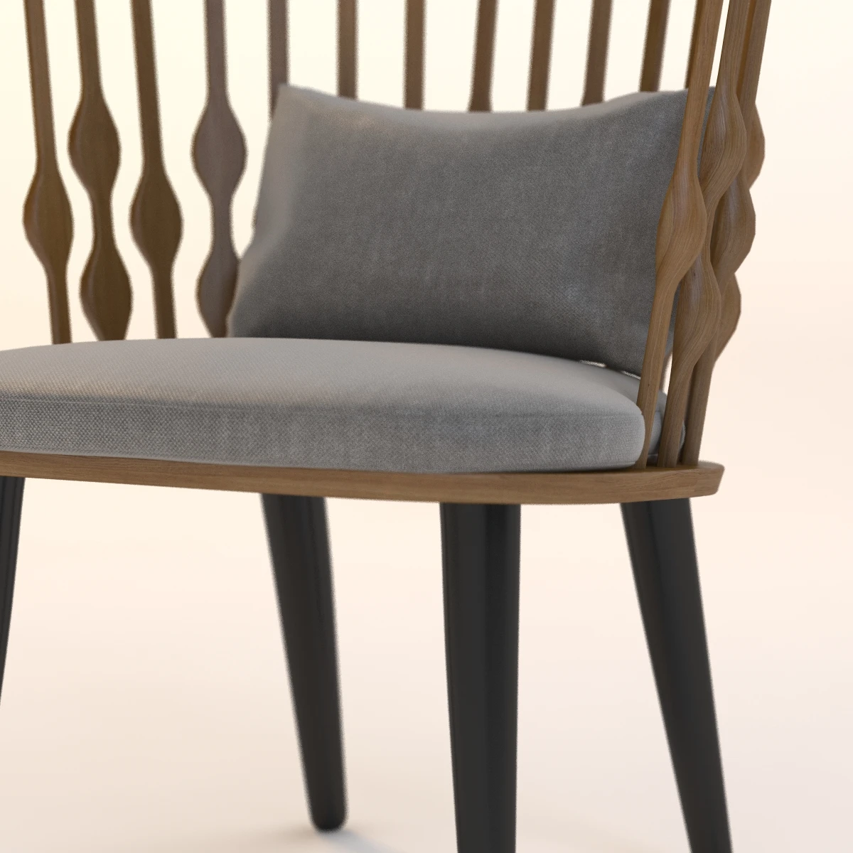 Nub Lounge Chair 3D Model_05