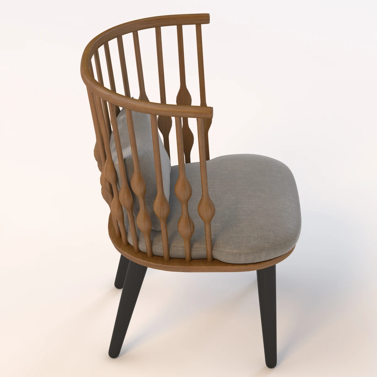 Nub Lounge Chair 3D Model_03