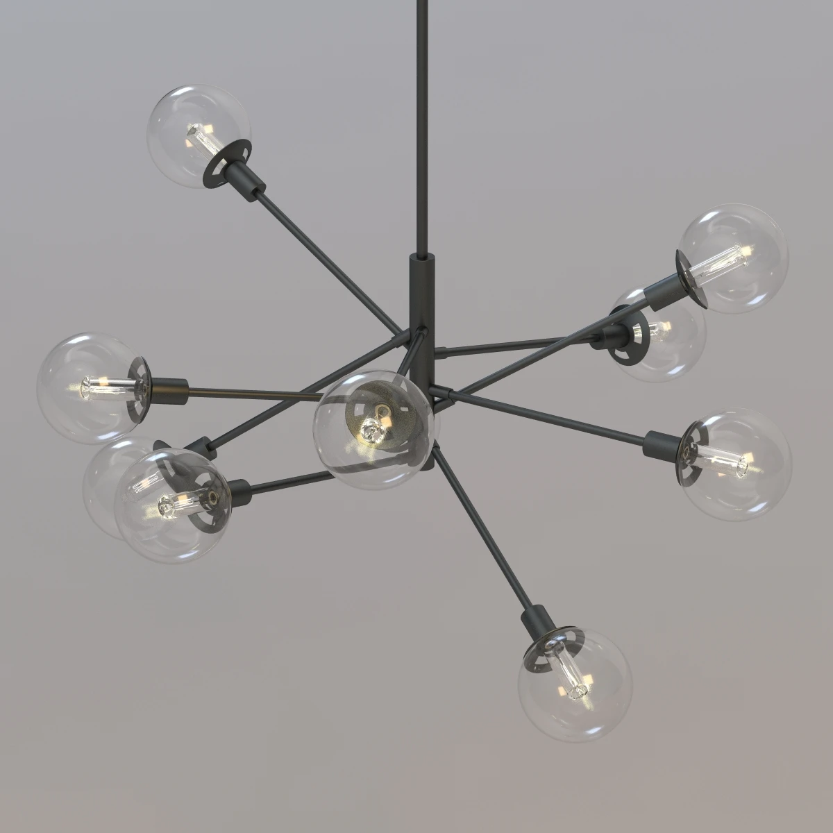 Sonneman Orb 10 Pendant Light 3D Model_04