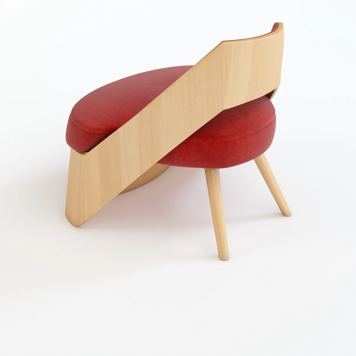 Oblik Chair 3D Model_03