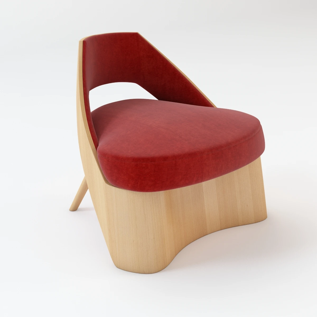 Oblik Chair 3D Model_01