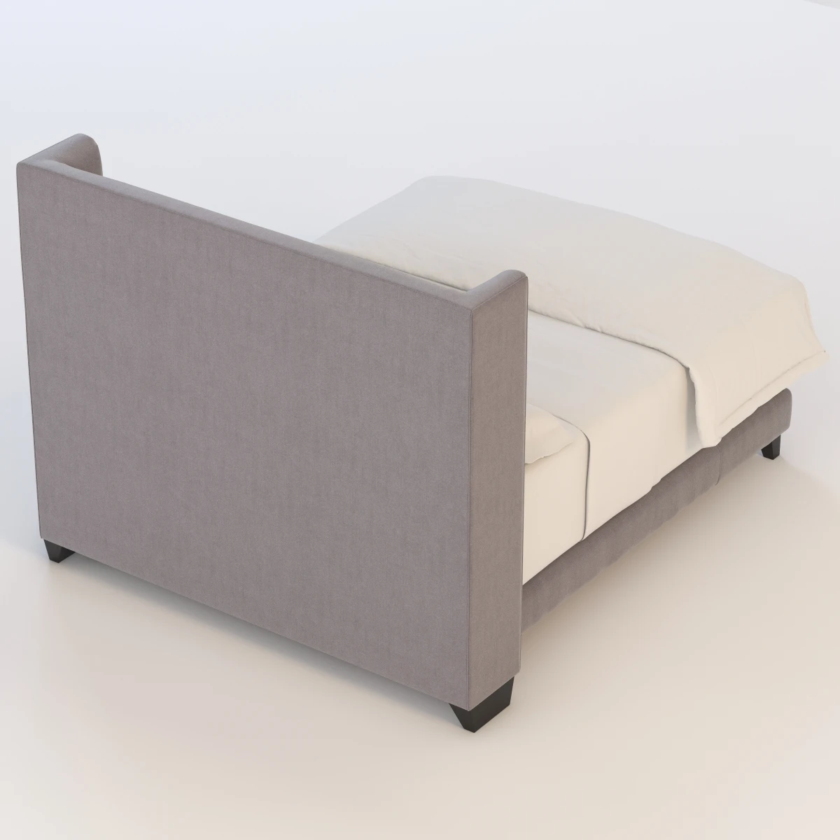 Slocom Platform Bed 3D Model_04