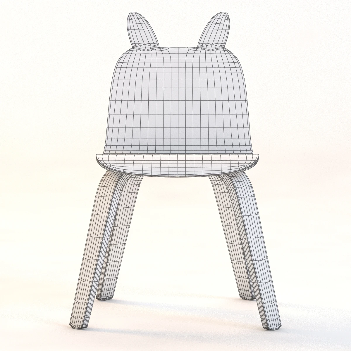Oeuf Rabbit Play Chair 3D Model_013