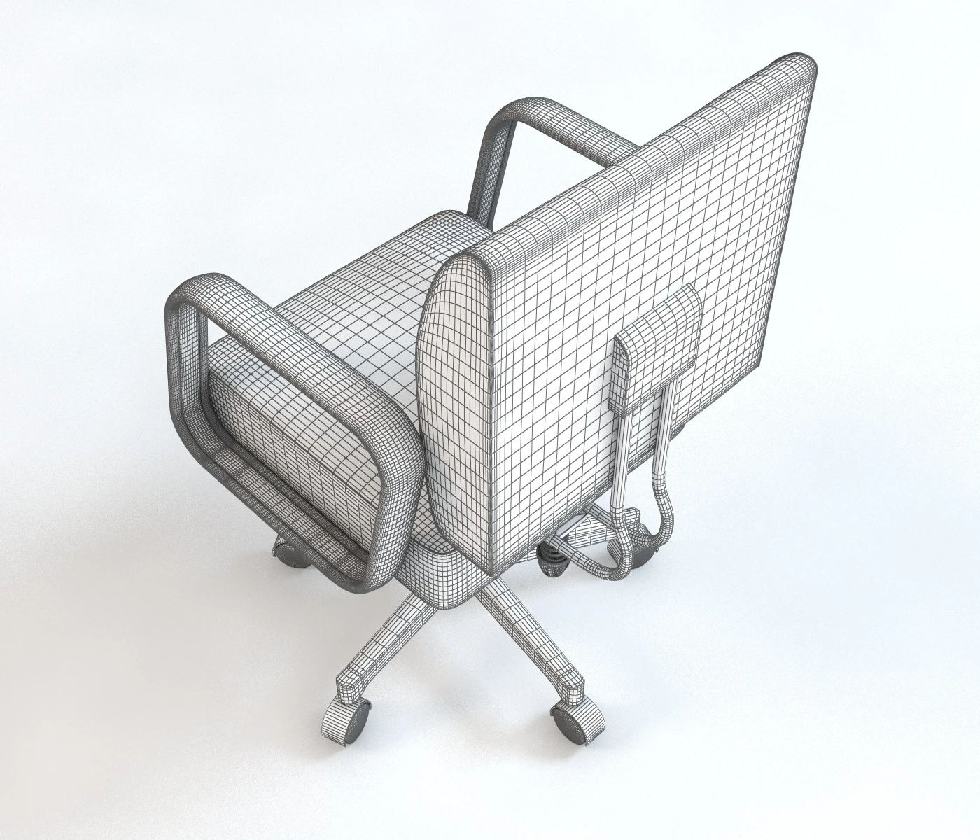 Office Executive Chair 3D Model_05
