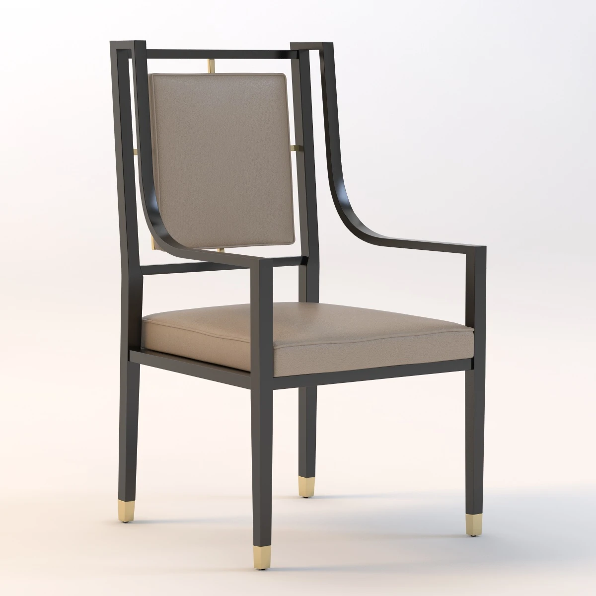 Oracle Armchair 3D Model_01