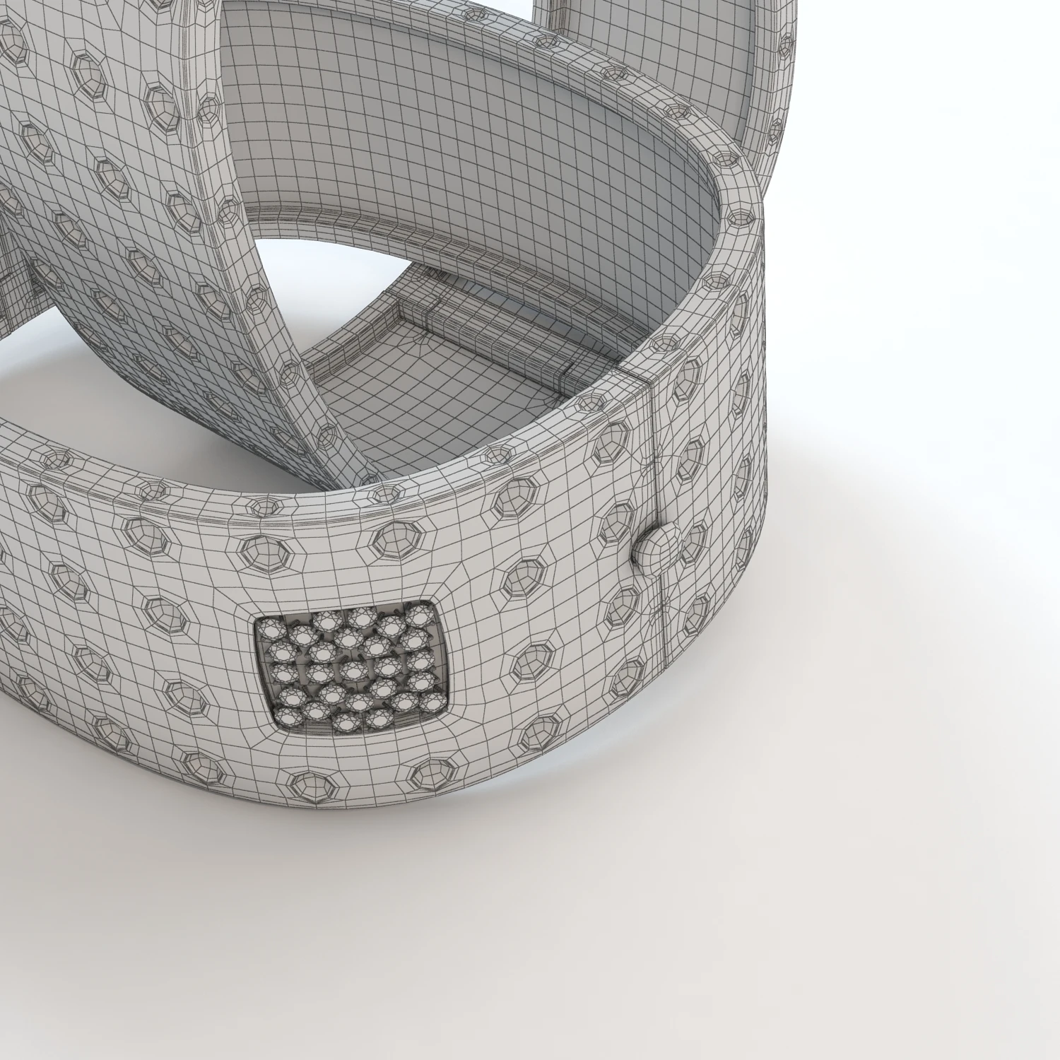 Pois Moi Bracelet 3D Model_05