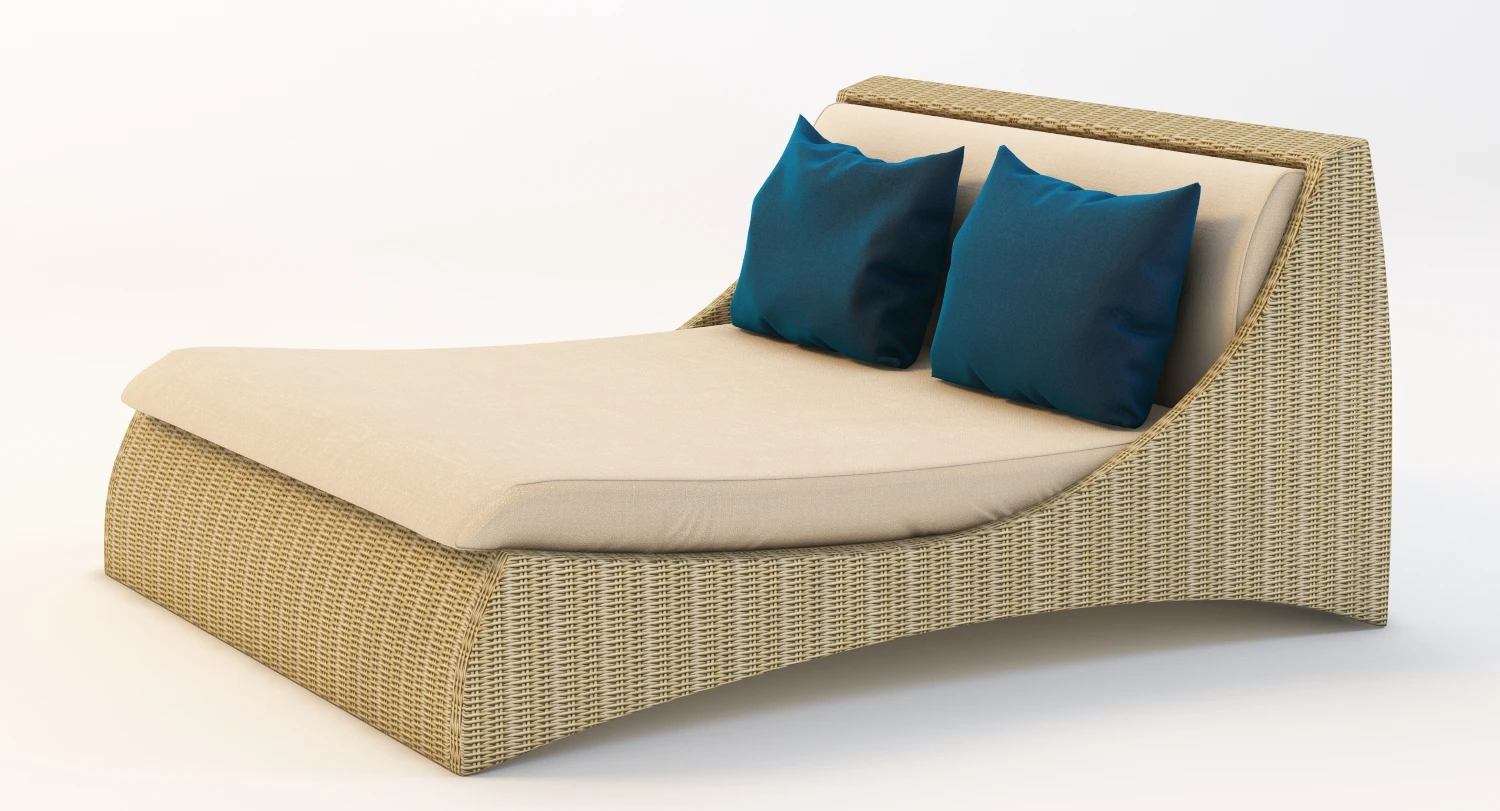 Outdoor Bed 3D Model_08