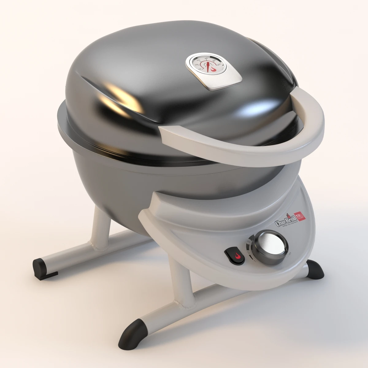 Portable Patio Bistro Gas Grill 3D Model_01