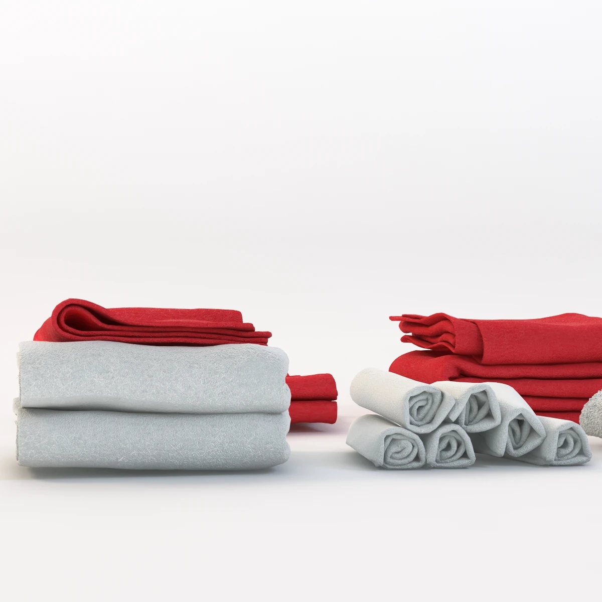 Shower Towels 3D Model_07