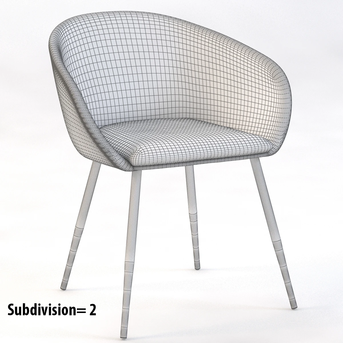 Semele Chair 3D Model_08