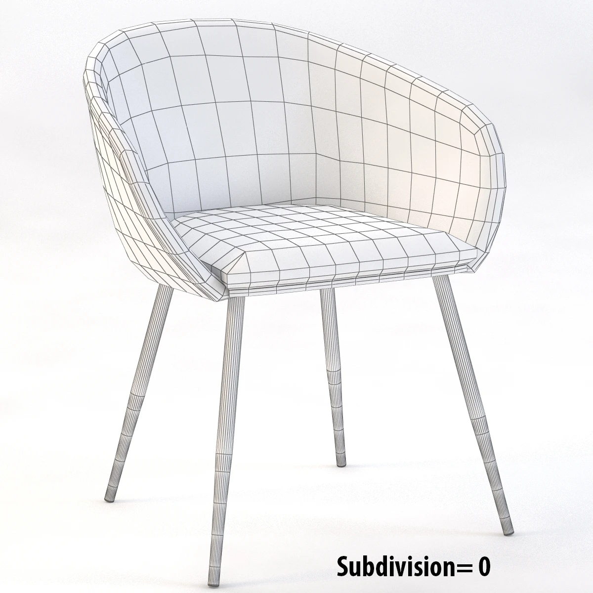Semele Chair 3D Model_09