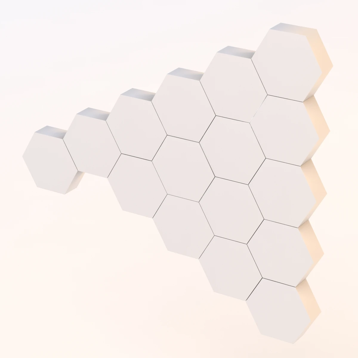 Sei Honeycomb Shelf 3D Model_05