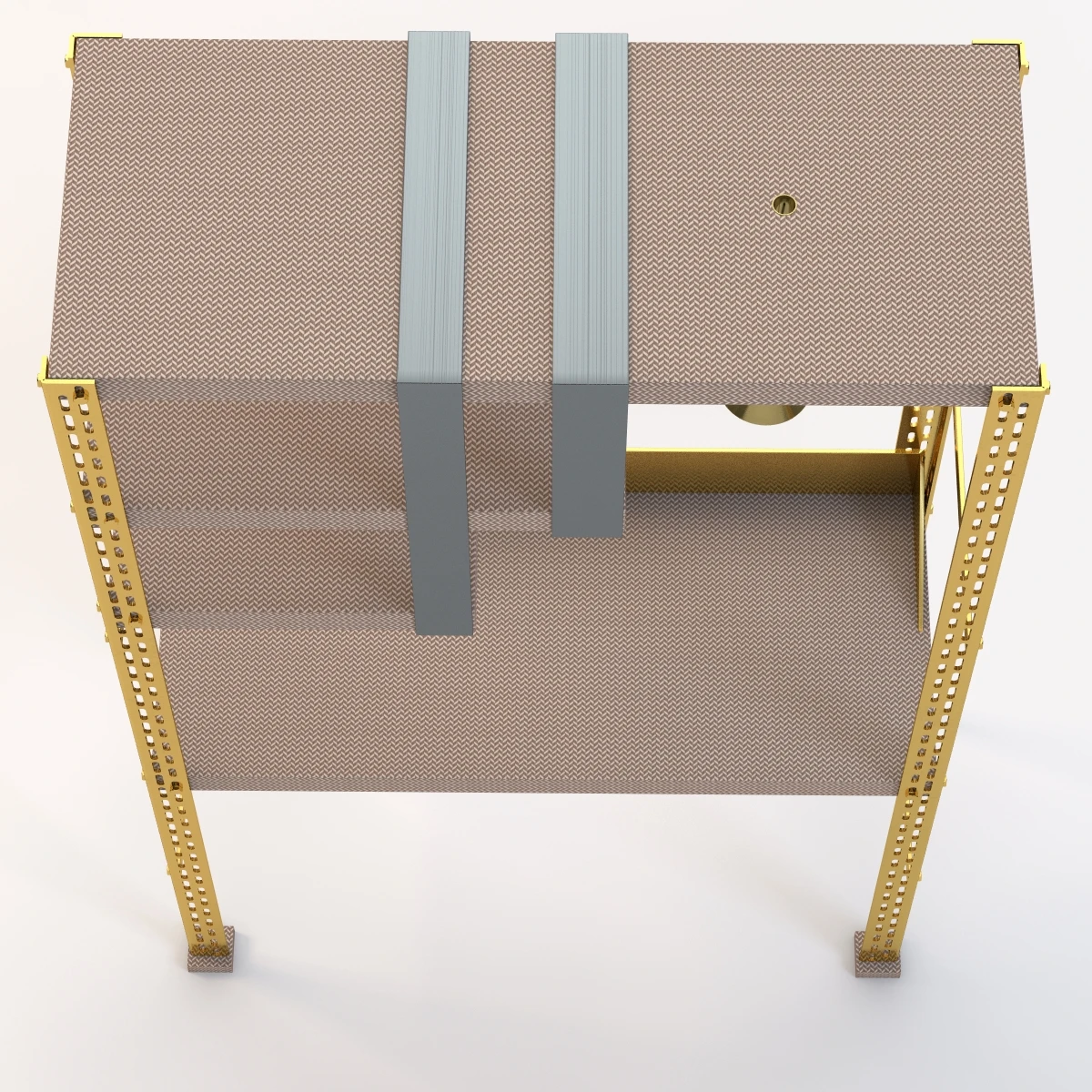 Scaffale D Arte Brass Desk 3D Model_07