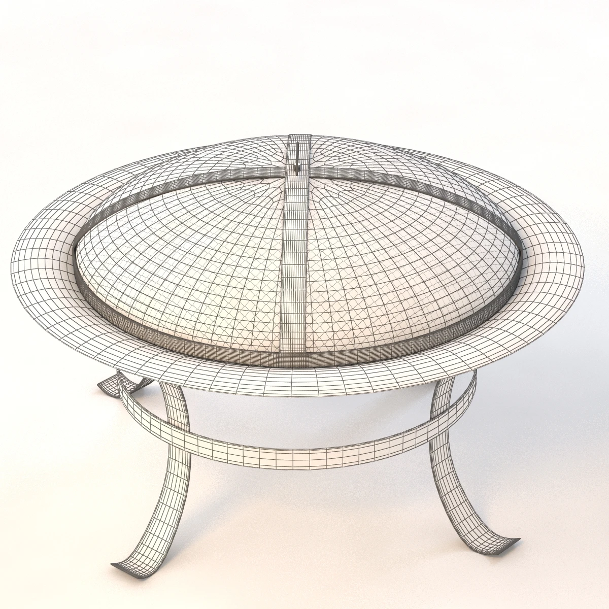 Outdoor Fire-Pit 03 3D Model_010