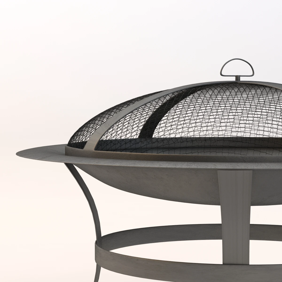 Outdoor Fire-Pit 03 3D Model_06